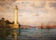 Michael Zeno Diemer The Ahirkapi Lighthouse oil painting reproduction